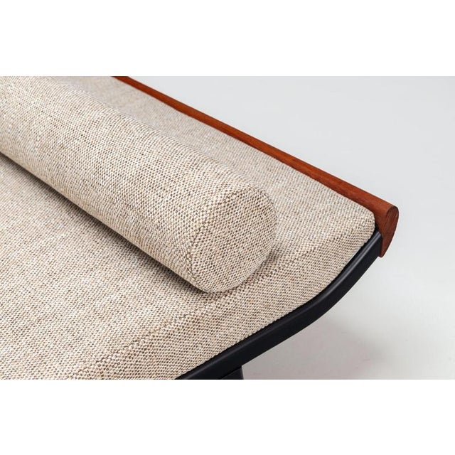 Beige Cleopatra Daybed in Melange Fabric by Dick Cordemeijer for Auping, Netherlands, 1954 For Sale - Image 8 of 14