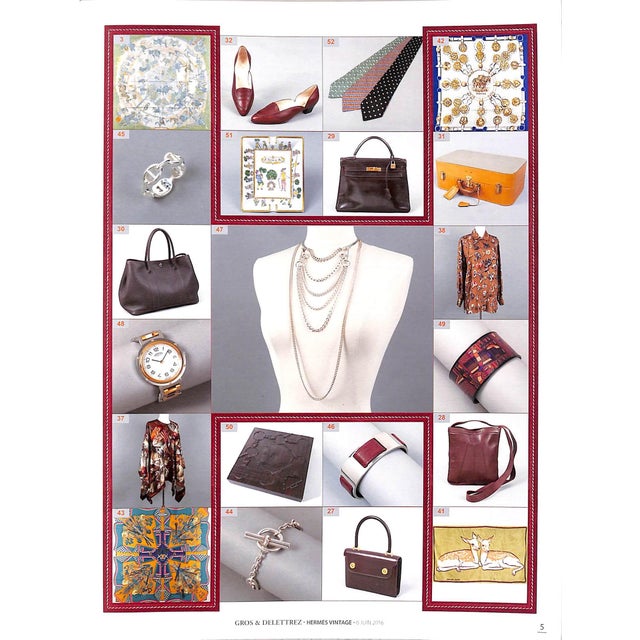 Hermès Paris Vintage Auction Catalog 2016 For Sale - Image 10 of 11