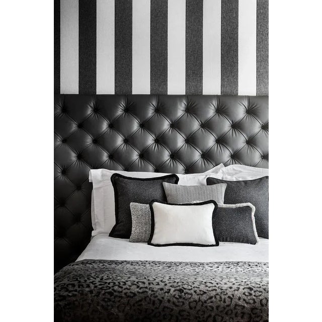 Contemporary LOCHANEL Soft and Sophisticated Cushion in Bouclé from Lo Decor For Sale - Image 3 of 4