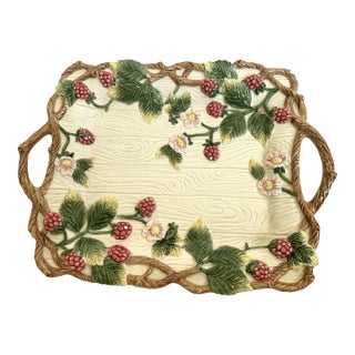 Fitz & Floyd "English Garden" 12in Tray For Sale