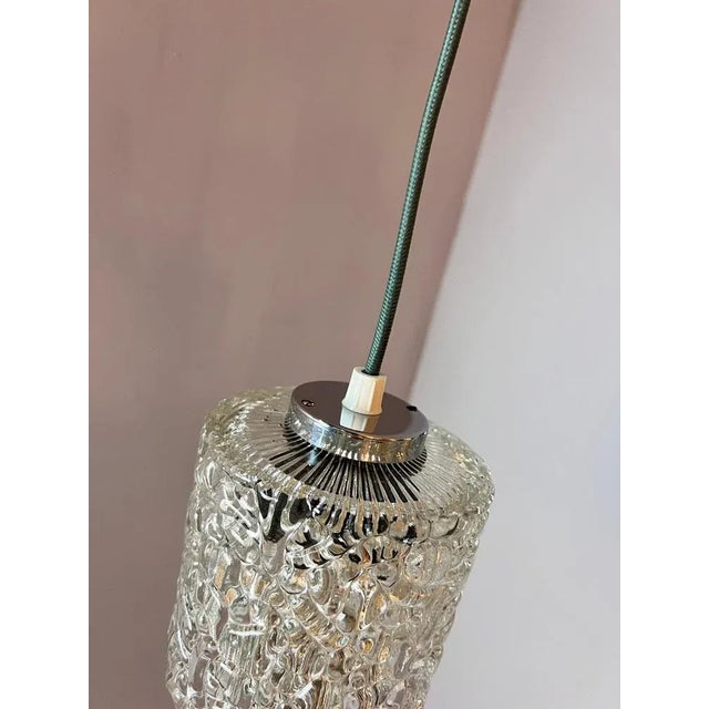 Hanging Lamp Glass from Denmark For Sale - Image 5 of 10