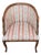 Charles X Style Wooden Armchair with Fabric Upholstery, 1960s For Sale