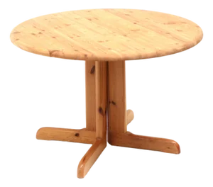 Vintage Extendable Pine Dining Table, 1970s