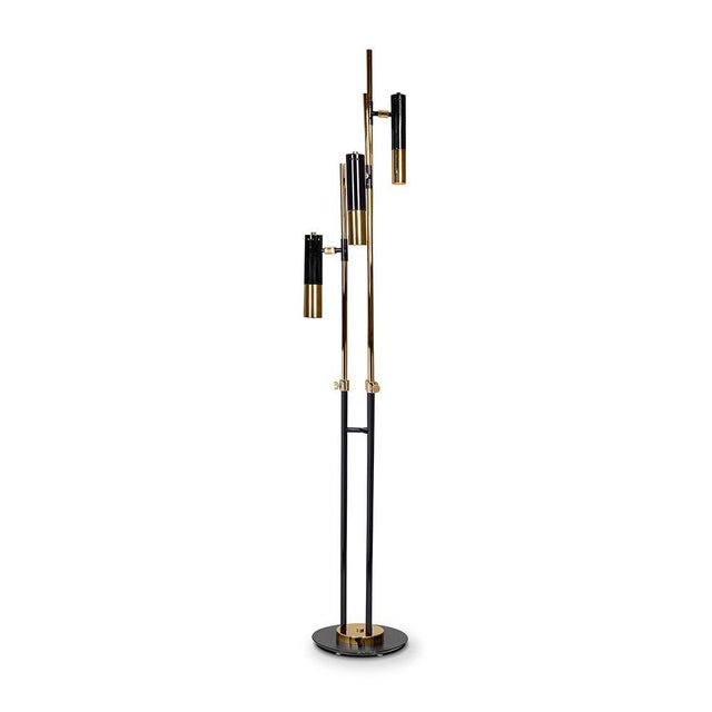 Mid-Century Modern Ike Floor Lamps by DelightFULL- a Pair For Sale - Image 3 of 11