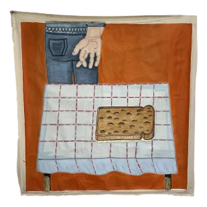 Jovi Schnell Buttered Toast Painting
