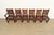 Early 20th Century Lifetime Furniture Antique Mission Oak and Cane Arts & Crafts Dining Chairs, Set of Six For Sale - Image 5 of 14