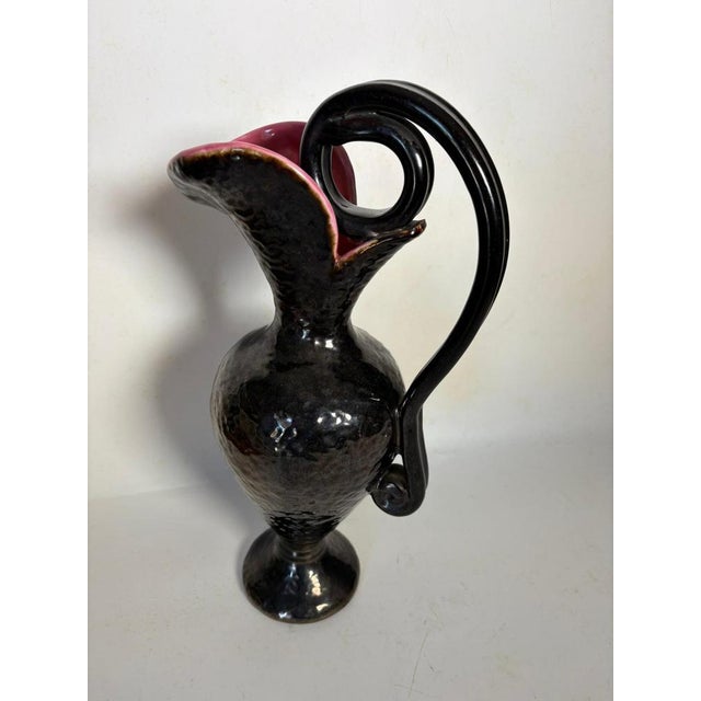 Ceramic Ceramic Jug, Vallauris, France, 1960 For Sale - Image 7 of 11