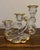 1930s Cambridge Glass Valencia Etched & Gilt 3-Light Candelabra – Pair For Sale In Dallas - Image 6 of 17
