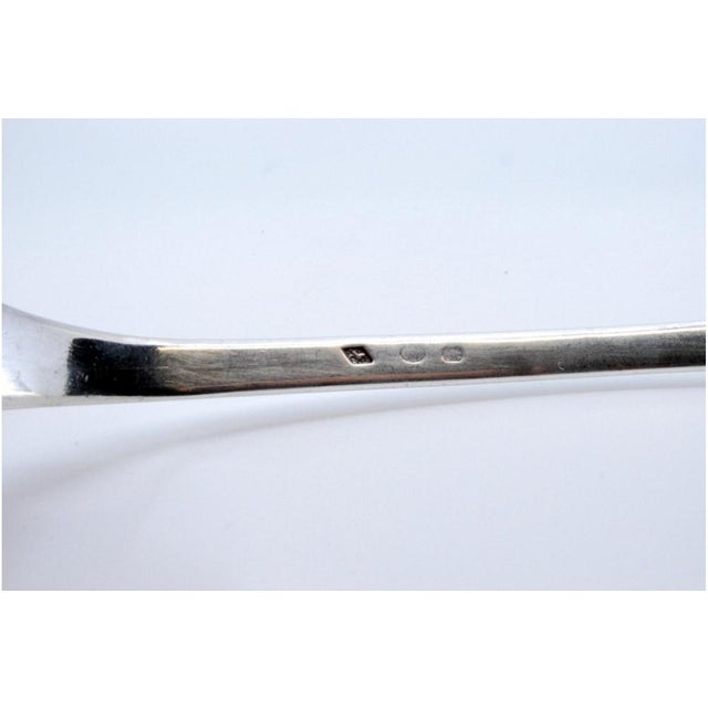 Plain Silver Soup Ladle with Handle, in Very Good conditions. Designed from 2000 This piece has an attribution mark, I am...