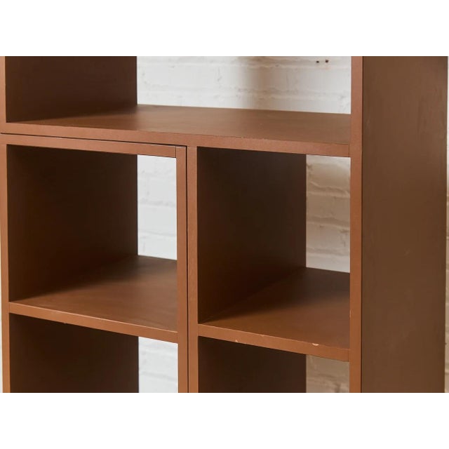 Mid 20th Century Wood Multi Cubby Shelf For Sale - Image 5 of 6