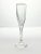 Lenox Lenox “Debut (Gold)” Crystal Fluted Champagne Glasses - Set of 5 For Sale - Image 4 of 6
