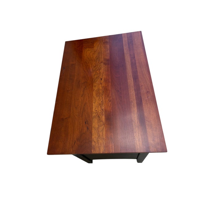 1990s Ethan Allen American Impressions Nightstand End Table Mission Arts Crafts For Sale - Image 10 of 16