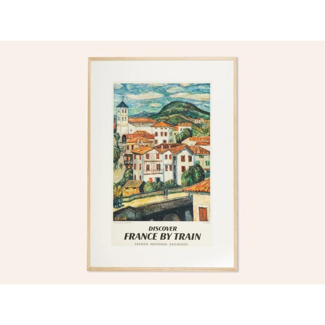 Discover France by Train Travel Poster For Sale - Image 13 of 13