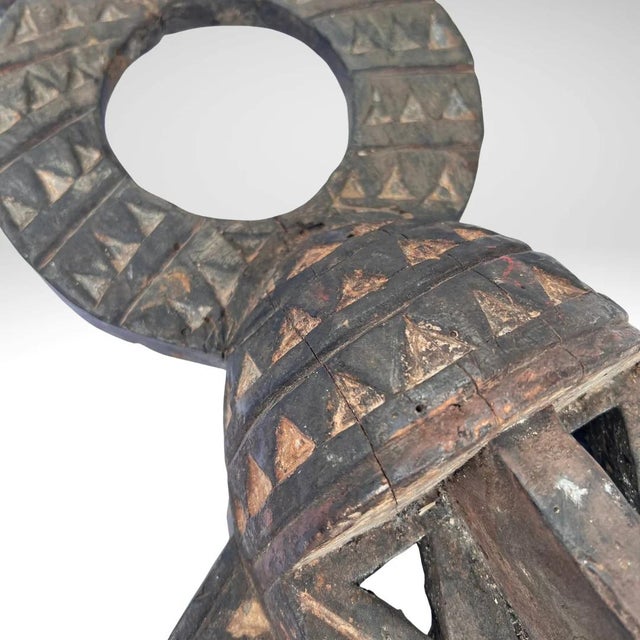 Early 20th Century Bobo Wooden Mask Burkina Faso For Sale In Denver - Image 6 of 9