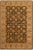 Brown 1980s Shabby Chic Istanbul Brown/Lt. Tan Turkish Hand-Knotted Rug -4'3 X 6'2 For Sale - Image 8 of 8