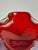 Glass Murano Sommerso Glass Bowl in Ruby Red and Alabaster by Alfredo Barbini, 1960s For Sale - Image 7 of 10