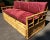 1960s Vintage Bamboo Sofa With Gated Underneath Storage Area For Sale - Image 4 of 13