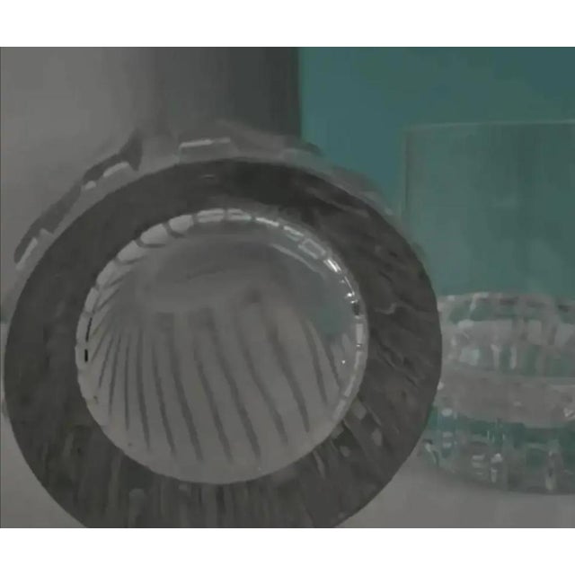 Late 20th Century Vintage Tiffany & Co. Atlas Carafe and Tumbler For Sale - Image 5 of 9