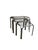 Vintage Chrome Nesting Tables with Smoked Glass, 1970s, Set of 3 For Sale - Image 9 of 9