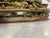 Antique Chinese Gilt Carved Wood Wall Panel, Battle Scene Relief For Sale - Image 15 of 15
