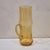 Orange Mid-Century Pitcher and Glasses in Pressed Crystal, 1960, Italy, Set of 9 For Sale - Image 8 of 15
