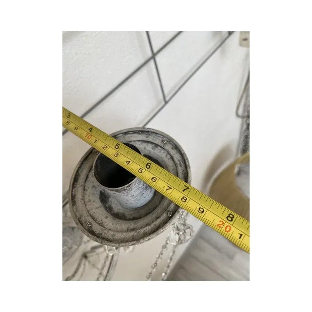 Florentine art brunito and white metal wrought iron wall lamp. Made in italy impressive wrought iron florentine art made...