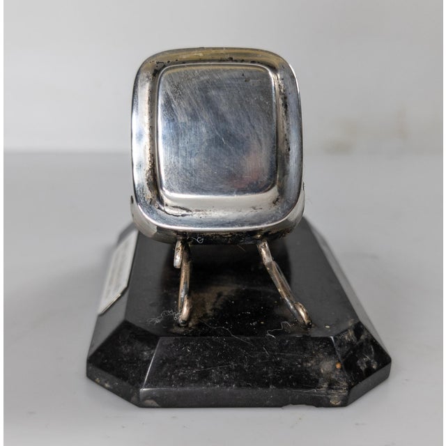 19th Century English Sterling Silver Mounted Deer Hoof Hunting Trophy For Sale In New York - Image 6 of 13