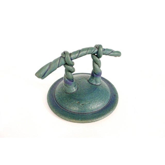 1970's Signed Mark Chamberlain Lidded Vessel For Sale In Raleigh - Image 6 of 10