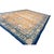 1920s Antique Wool Rectangle Coral Large Allover Floral Hand Knotted Pile Rug, Circa Date: 1920s. This magnificent piece...