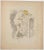 Gaspard Maillol, Nude of Woman, Ink & Watercolor Drawing, Early 20th Century For Sale - Image 4 of 4
