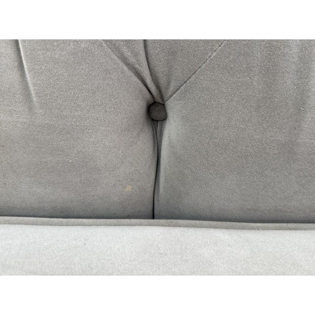 Stickley Greige Upholstered and Tufted Draper Sofa For Sale - Image 16 of 18