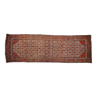 Vintage Hamadan Rug Runner - 4' X 11'7" For Sale