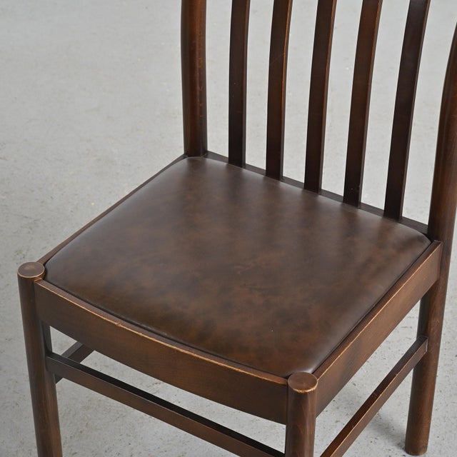 Chairs by Isamu Kenmochi for Akita Mokko, Japan, 1970s, Set of 4 For Sale - Image 9 of 14