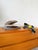 Antique box, or table decoration, handcrafted in a folk art style, depicting a seashell. Beautifully carved wood, with a...
