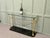 Brass and Glass Console Table, 1960 For Sale - Image 4 of 8