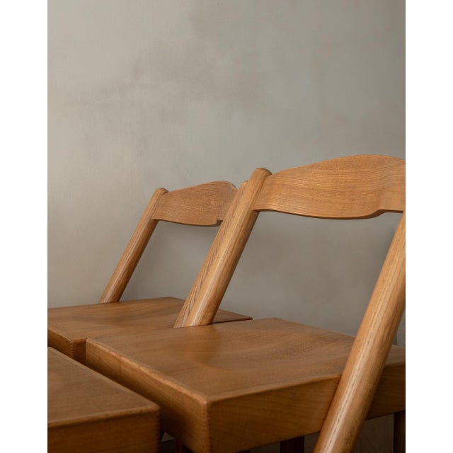 Vintage Italian Iva Dining Chairs by Roberto Pamio & Renato Toso for Stilwood, 1972, Set of 4 For Sale - Image 15 of 18