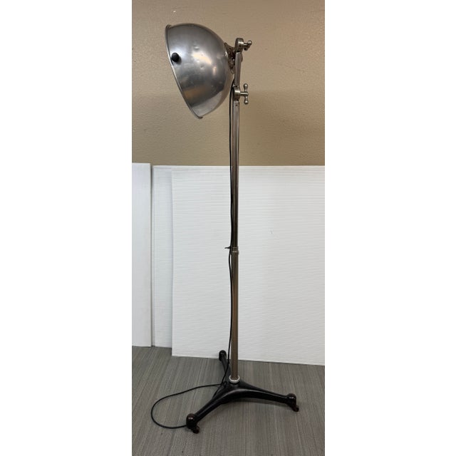 Industrial Britesun Industrial Radiant Floor Lamp For Sale - Image 3 of 12