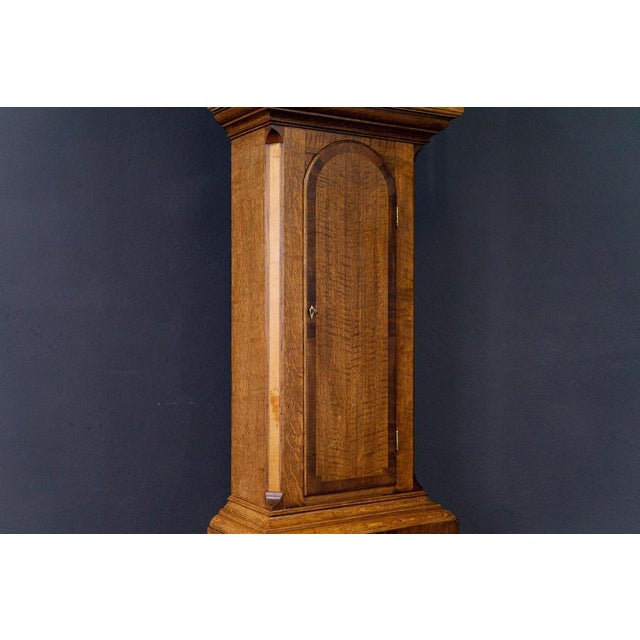 Antique English Grandfather Clock For Sale - Image 14 of 18