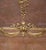 Brass Mid-Century French Louis XVI Bronze Fireplace Screen With Mesh Panel For Sale - Image 8 of 12