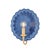 Ceramic Mitzi Paulette 9.75 in. 1 Light Wall Sconce in Aged Brass and Ceramic Indigo Wash Finish For Sale - Image 7 of 7