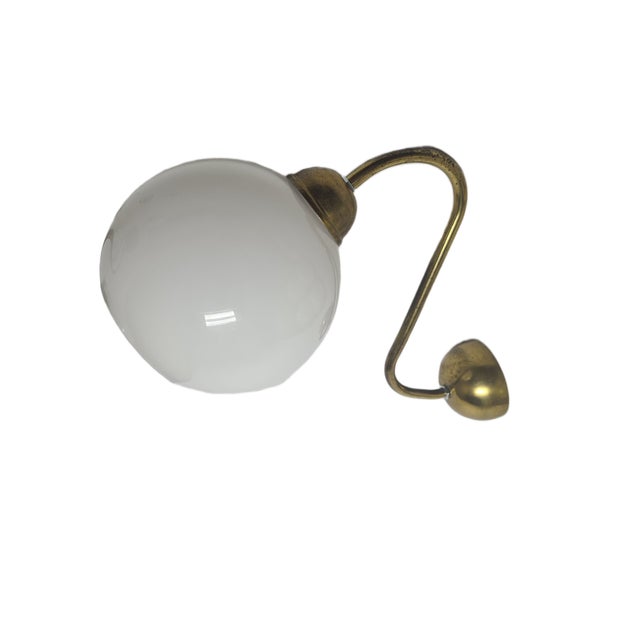 Vintage Art Deco Wall Lamp, Poland, 1950s For Sale - Image 6 of 6