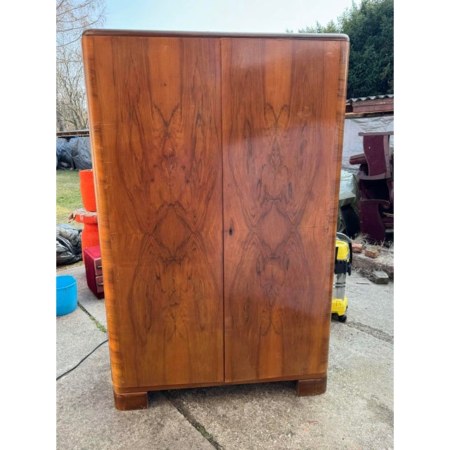 Art Deco Curvy Cabinet, wardrobe Original good condition. Available 2st