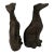 Pair of Vintage Borzoi Dog Bookends For Sale