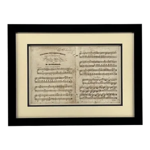 Antique Davy Crockett Sheet Music From 1823