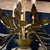 Antique French Chandelier With Gold Leaves and Branches in Old Gilding For Sale - Image 10 of 14