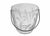 Elegant Atlantis crystal ice bucket with a practical swing handle and compact, nicely proportioned form. Its refined...