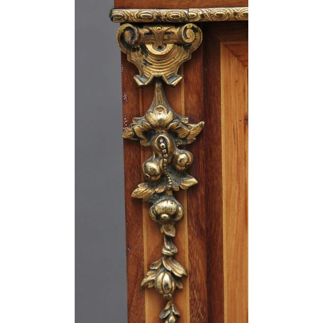 Antique Satinwood Cabinet, 1870s For Sale - Image 12 of 16