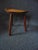 Mid 20th Century Mid Century Modern Walnut Tri Leg Stool For Sale - Image 5 of 7