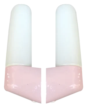 German Mirror Lights by Wilhelm Wagenfeld for Lindner, 1960s, Set of 2