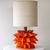 Sculptural Orange Table Lamp by R. Houben, 1970 For Sale - Image 12 of 12